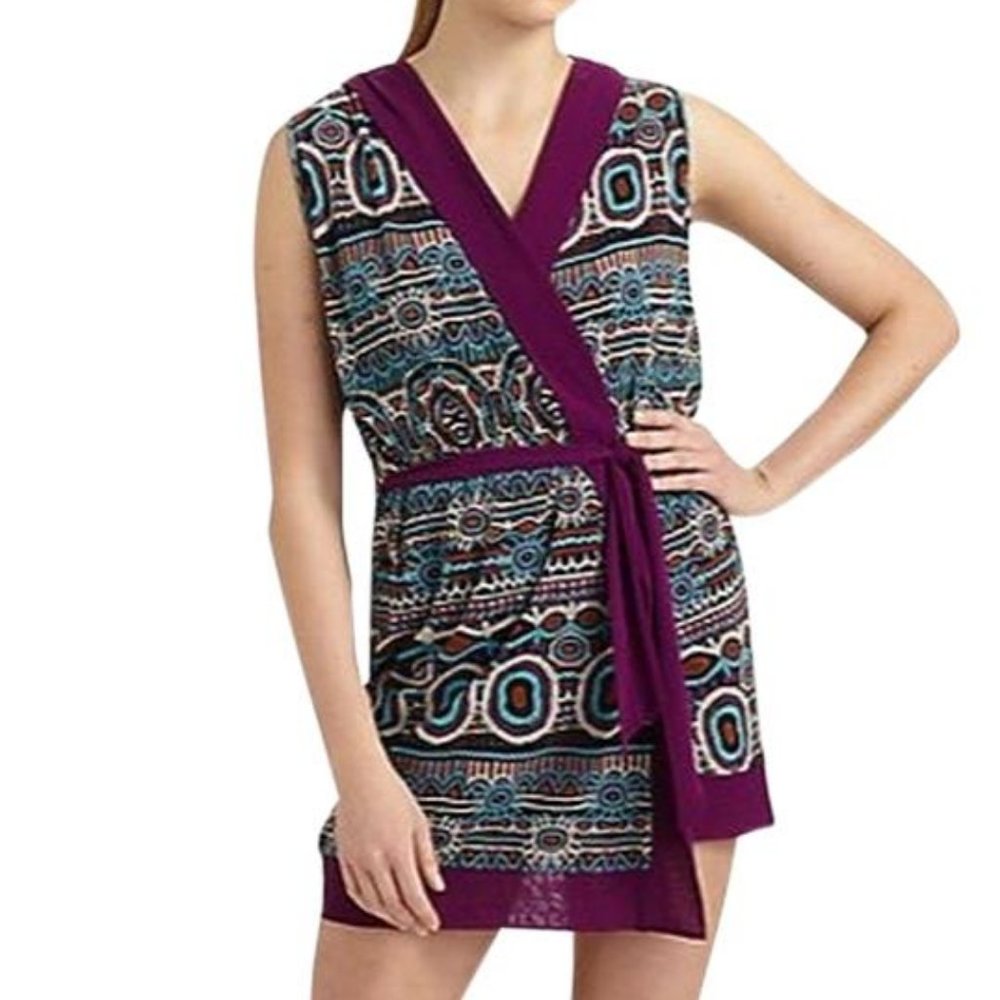 Jean Paul Gaultier Swim Dress Cover Up Purple L